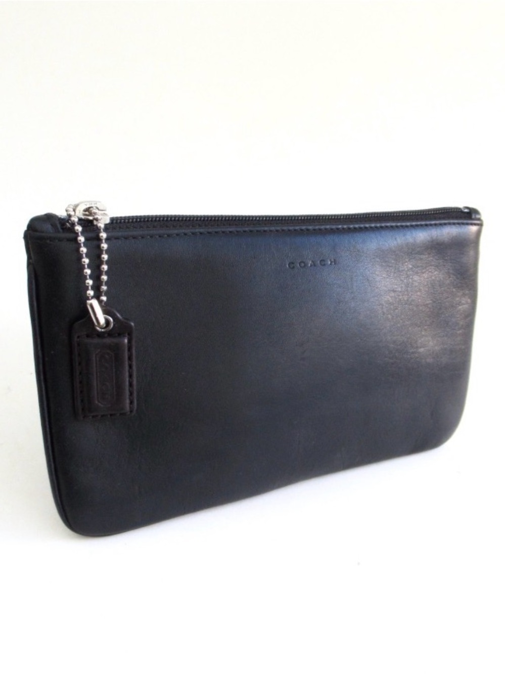 Vintage Coach Black Leather- Rare